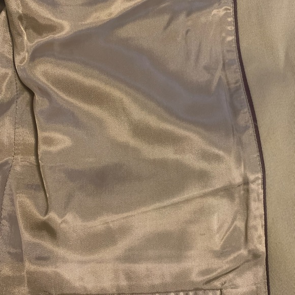 Vintage - Tan denim/khaki mens blazer - Picture 9 of 11